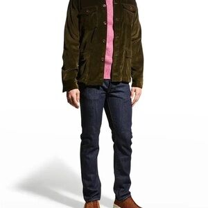 Sid Mashburn Brown Military Jacket